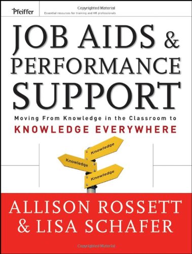 Job AIDS and Performance Support