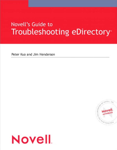 Novell's Guide to Troubleshooting Edirectory