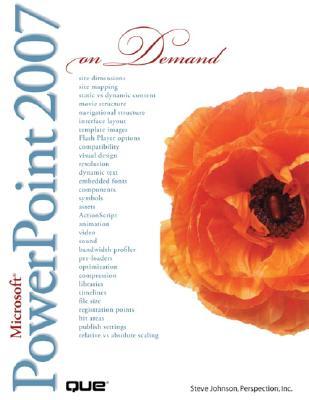 Microsoft Office PowerPoint 2007 on Demand