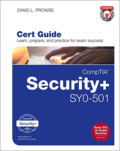 CompTIA Security+ Sy0-501 Cert Guide