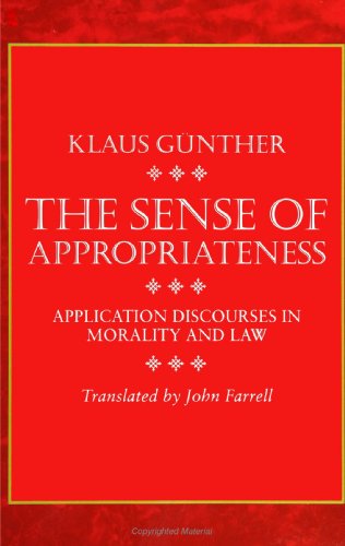 The Sense of Appropriateness