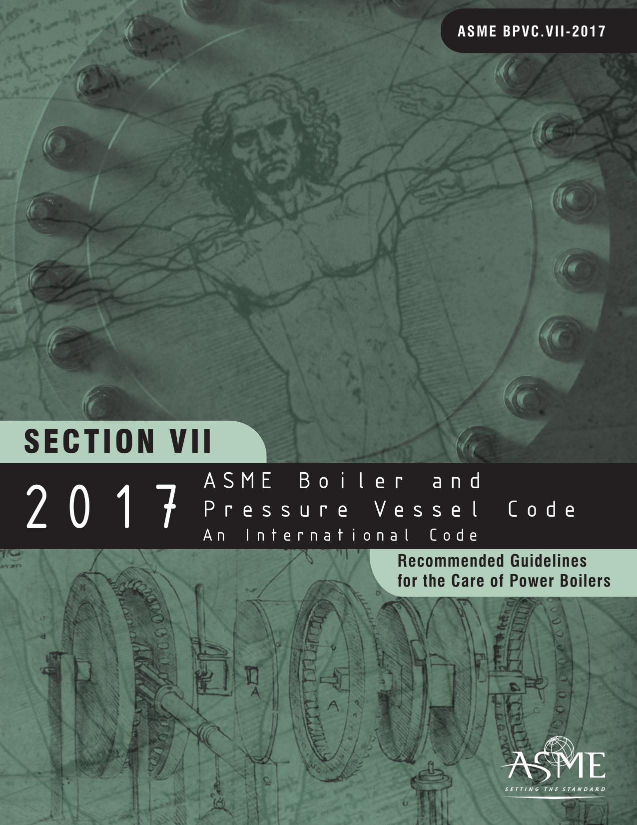 2017 ASME boiler & pressure vessel code : an international code