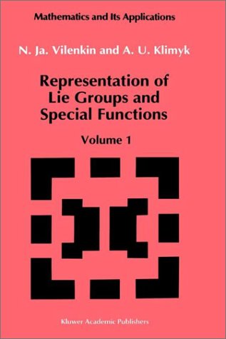 Representation Of Lie Groups And Special Functions