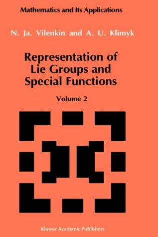 Representation of Lie Groups and Special Functions