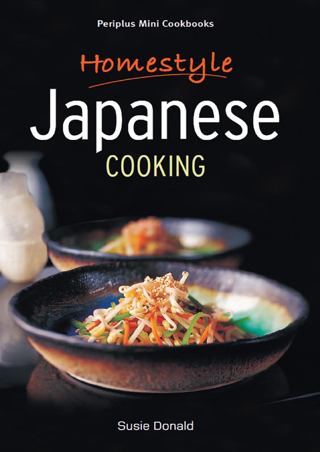 Homestyle Japanese cooking