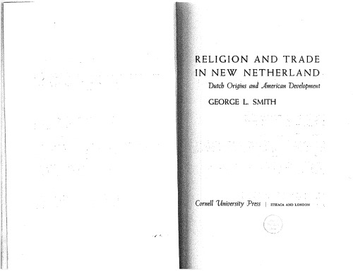 Religion and Trade in New Netherland