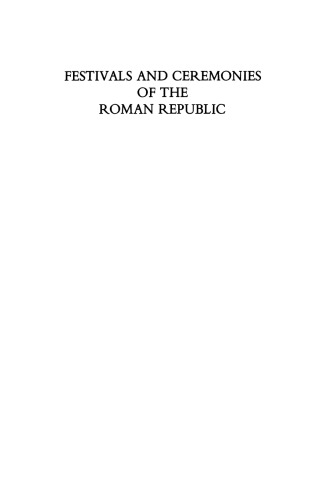 Festivals &amp; Ceremonies of the Roman Republic