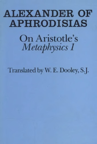 On Aristotles Metaphysics