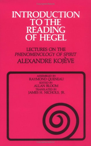 Introduction to the Reading of Hegel