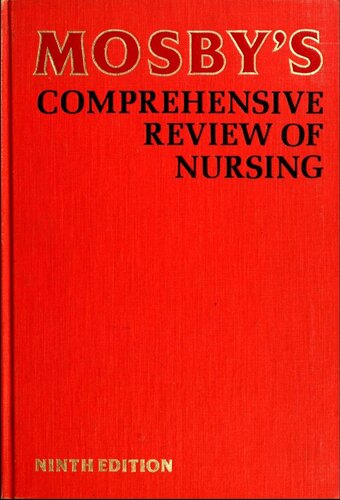 Mosby's Comprehensive Review of Nursing