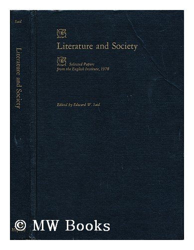 Literature and Society