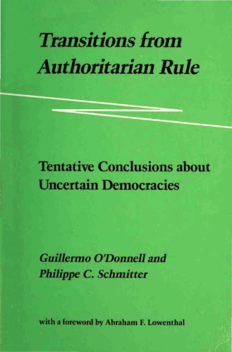 Transitions from Authoritarian Rule