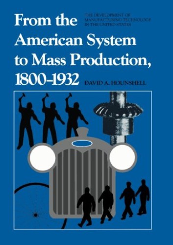 From The American System To Mass Production, 1800 1932