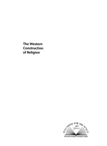 The Western Construction of Religion