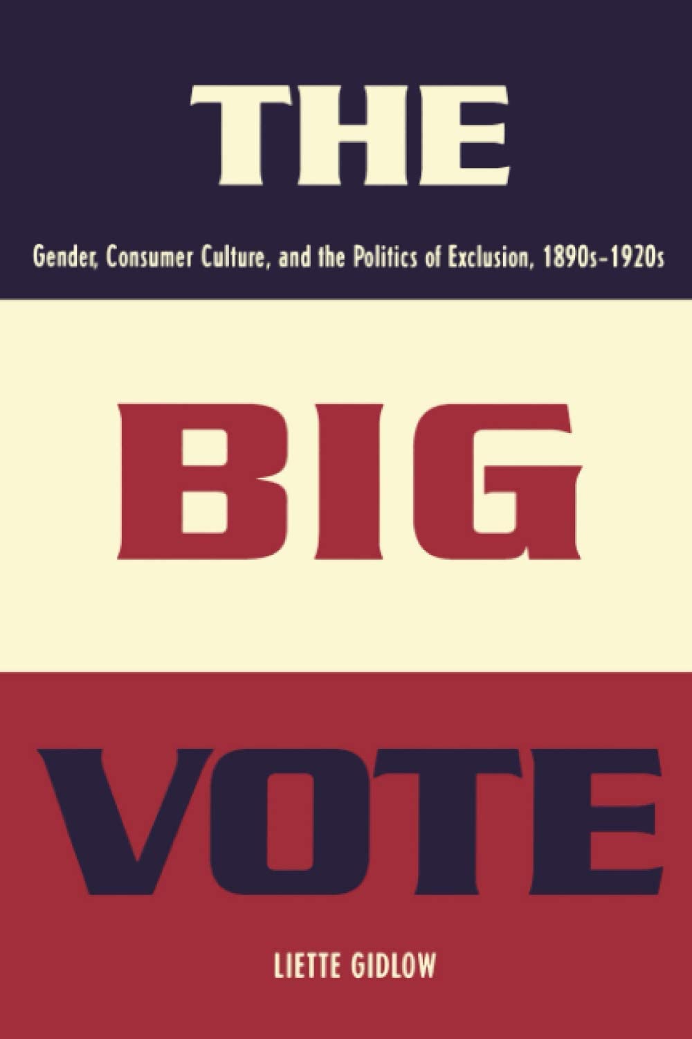 The Big Vote: Gender, Consumer Culture, and the Politics of Exclusion, 1890s&ndash;1920s (Reconfiguring American Political History)