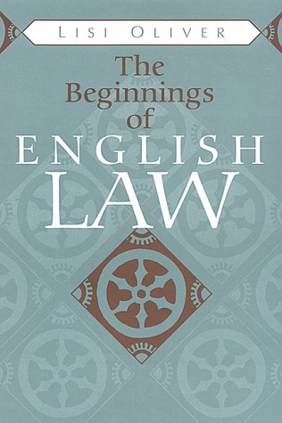 Beginnings of English Law