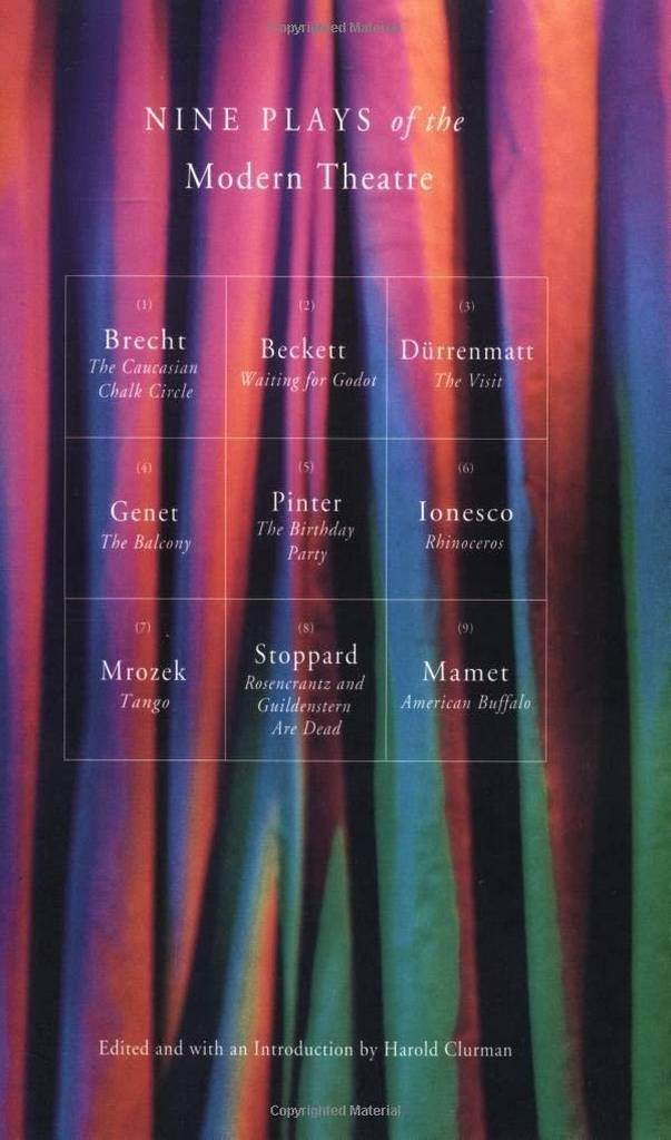 Nine Plays of the Modern Theater: Waiting for Godot; The Visit; Tango; The Caucasian Chalk Circle; The Balcony; Rhinoceros; American Buffalo, et al