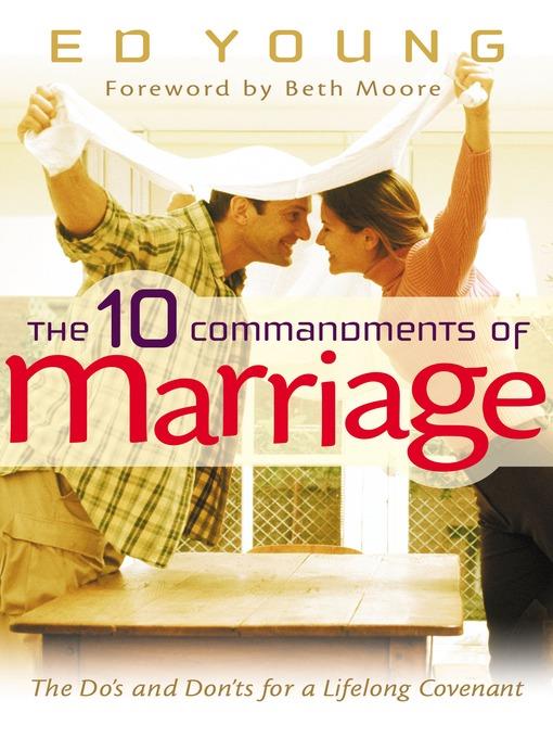 10 Commandments of Marriage