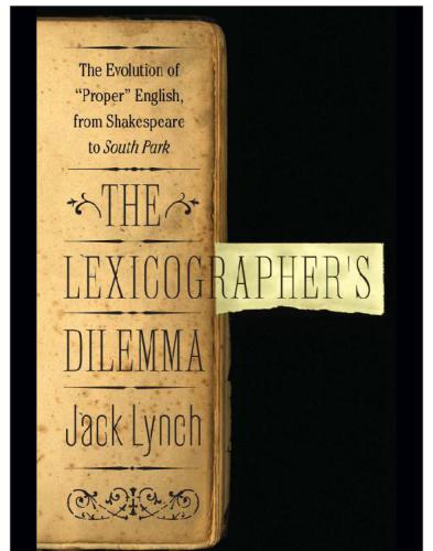 The Lexicographer's Dilemma