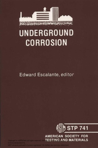 Underground corrosion