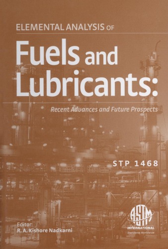 Elemental Analysis Of Fuels And Lubricants