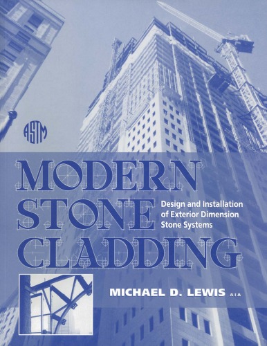 Chapter 5 : Guide Specification for Stone Cladding Systems.