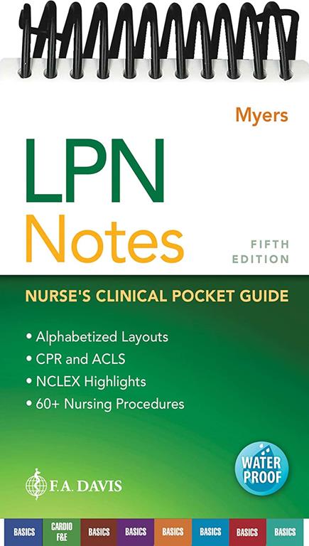 LPN Notes: Nurse's Clinical Pocket Guide