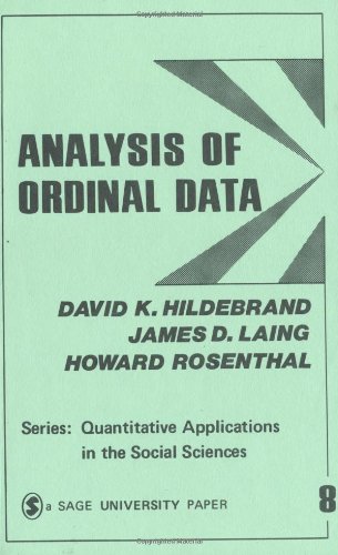 Analysis of Ordinal Data