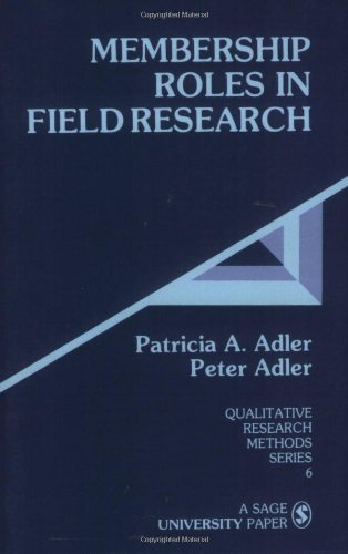 Membership Roles in Field Research