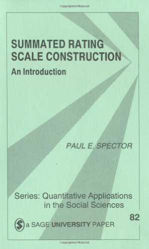 Summated Rating Scale Construction