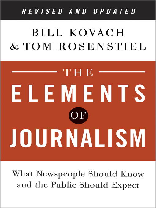 The Elements of Journalism