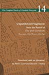 Unpublished Fragments from the Period of Thus Spoke Zarathustra (Summer 1882-Winter 1883/84)