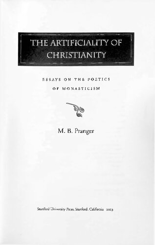 The Artificiality of Christianity