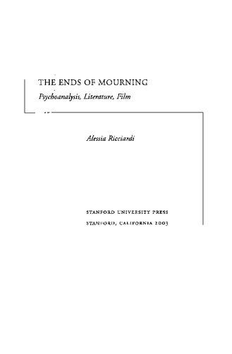 The Ends of Mourning