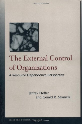 The External Control of Organizations