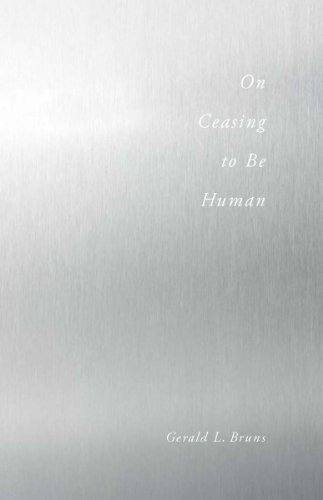 On Ceasing to Be Human