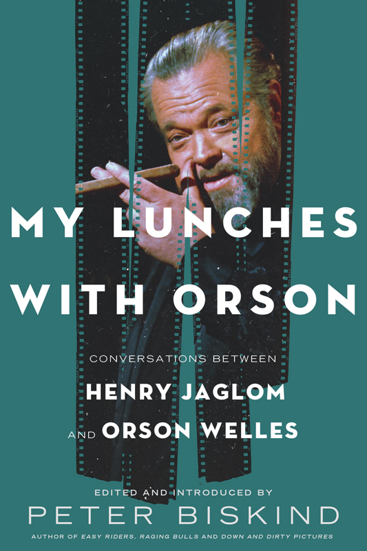 My Lunches with Orson