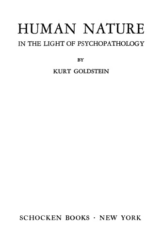 Human Nature in the Light of Psychopathology