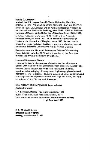 Theory Of Nonneutral Plasmas