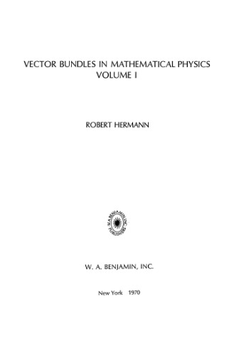 Vector Bundles in Mathematical Physics