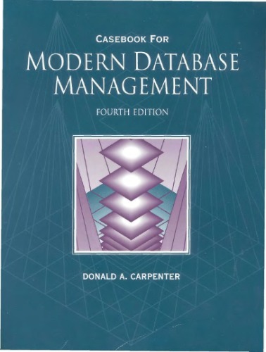 Modern Database Management Casebook