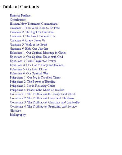 Holman New Testament Commentary