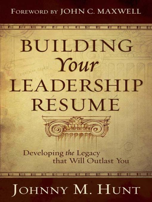 Building Your Leadership Resume