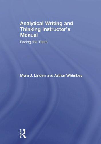 Analytical Writing and Thinking