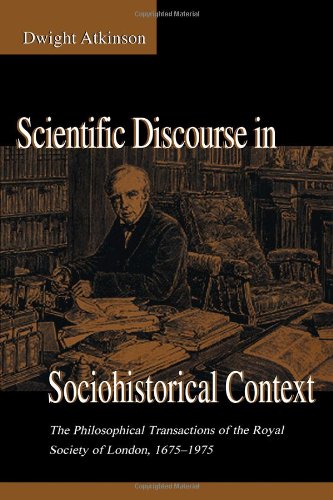 Scientific Discourse in Sociohistorical Context