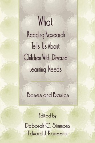 What Reading Research Tells Us about Children with Diverse Learning Needs