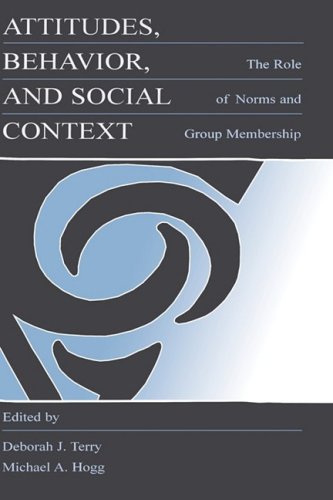 Attitudes, Behavior, and Social Context