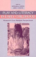 Play and Literacy in Early Childhood