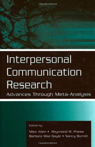 Interpersonal Communication Research