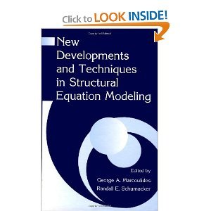 New Developments and Techniques in Structural Equation Modeling